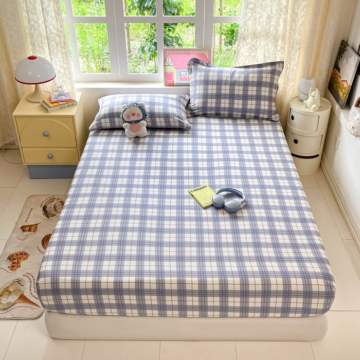 91家纺网 家纺一手货源 找家纺 （总）莱通家纺 2025春夏新款12868纯棉印花单床笠 床笠单件-系列二（商家提供买家秀）