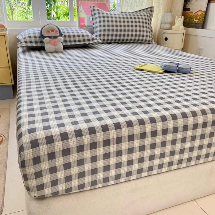 91家纺网 家纺一手货源 找家纺 莱通家纺 2025春夏新款12868纯棉印花单床笠 床笠单件-系列二（商家提供买家秀） 格瑞