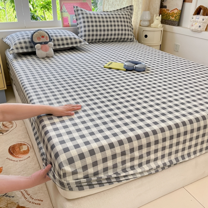 91家纺网 家纺一手货源 找家纺 莱通家纺 2025春夏新款12868纯棉印花单床笠 床笠单件-系列二（商家提供买家秀） 格瑞