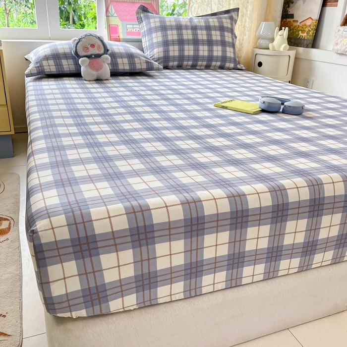 91家纺网 家纺一手货源 找家纺 莱通家纺 2025春夏新款12868纯棉印花单床笠 床笠单件-系列二（商家提供买家秀） 简昔