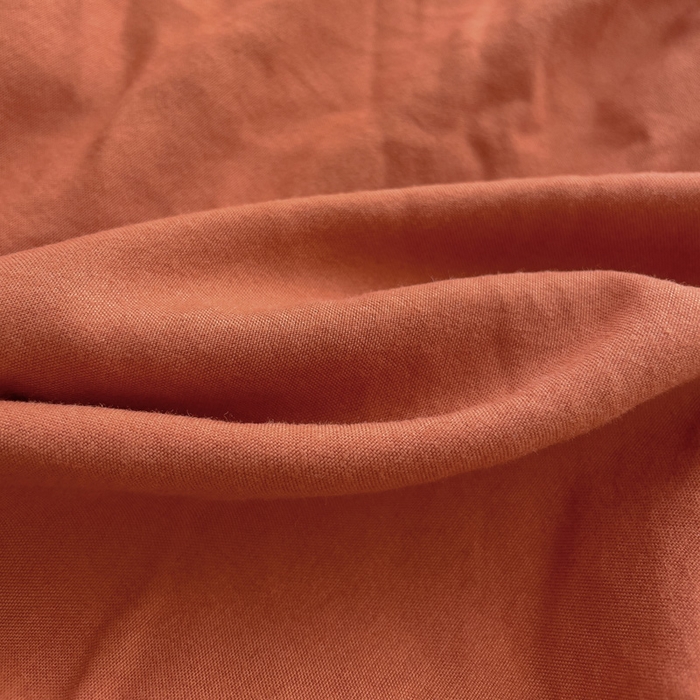 91家纺网 家纺一手货源 找家纺 仟人梦 2025新款超柔110克水洗云朵棉纯色单床单-叠拍图 焦糖