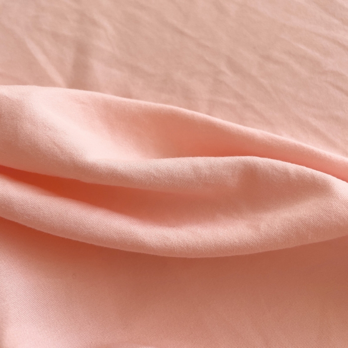 91家纺网 家纺一手货源 找家纺 仟人梦 2025新款超柔110克水洗云朵棉纯色单床单-叠拍图 玉色