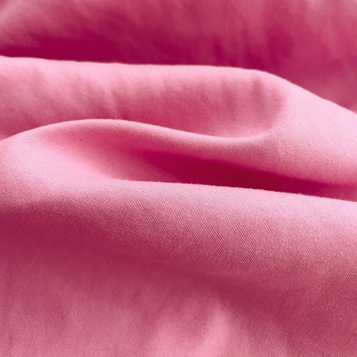 91家纺网 家纺一手货源 找家纺 仟人梦 2025新款超柔110克水洗云朵棉纯色单床单-叠拍图 玫红