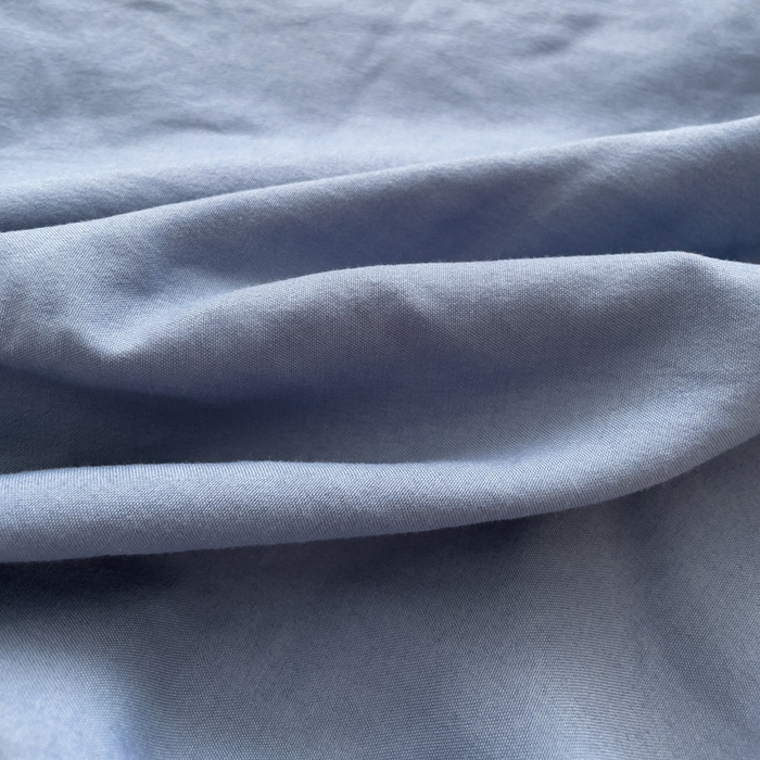 91家纺网 家纺一手货源 找家纺 仟人梦 2025新款超柔110克水洗云朵棉纯色单床单-叠拍图 雾兰