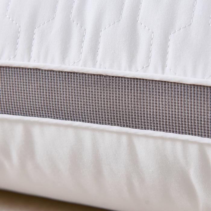 91家纺网 家纺一手货源 找家纺 大熊枕芯 2025新款全棉卡通刺绣柯基舒柔全棉护颈安睡枕枕头枕芯 全棉柯基护颈安睡枕 48x74cm/只