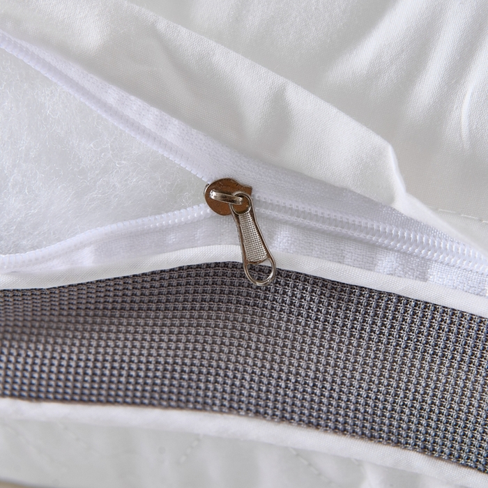 91家纺网 家纺一手货源 找家纺 大熊枕芯 2025新款全棉卡通刺绣柯基舒柔全棉护颈安睡枕枕头枕芯 全棉柯基护颈安睡枕 48x74cm/对