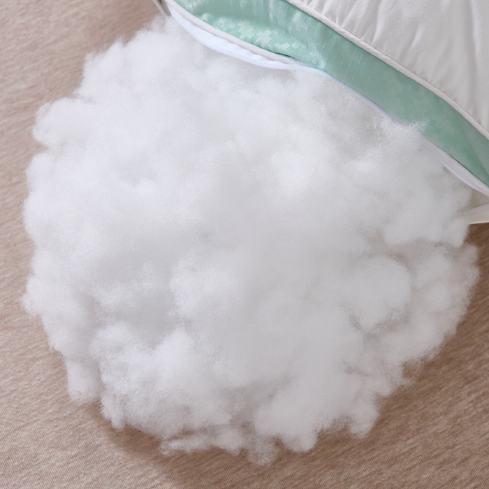 91家纺网 家纺一手货源 找家纺 大熊枕芯 2025新款蝴蝶结长绒棉刺绣枕枕头枕芯 全棉蝴蝶结刺绣枕 48x74cm/对