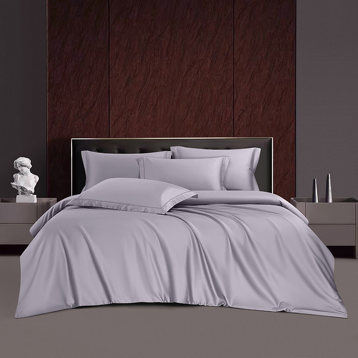 （总）威克凯丽 2024新款100S净色长绒棉四件套