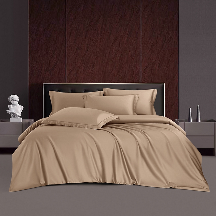 91家纺网 家纺一手货源 找家纺 （总）威克凯丽 2024新款100S净色长绒棉四件套