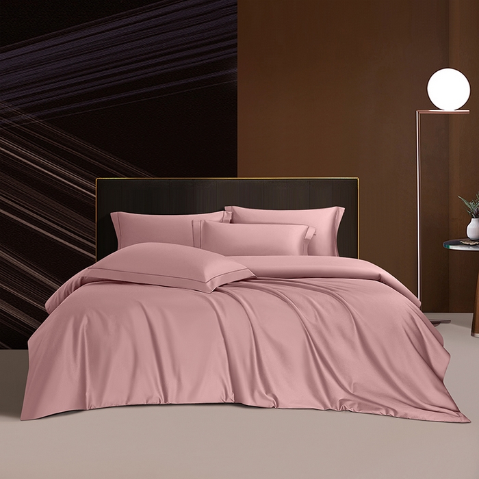 91家纺网 家纺一手货源 找家纺 （总）威克凯丽 2024新款100S净色长绒棉四件套