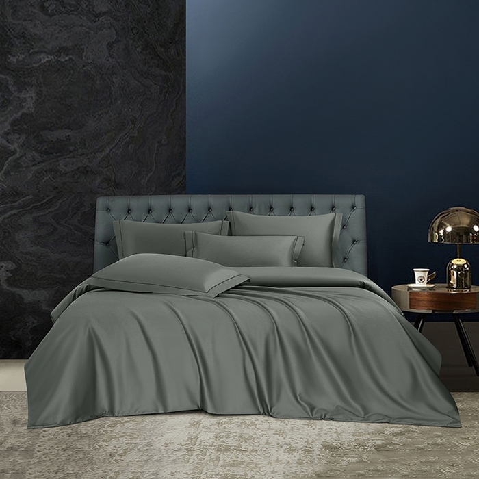 91家纺网 家纺一手货源 找家纺 （总）威克凯丽 2024新款100S净色长绒棉四件套