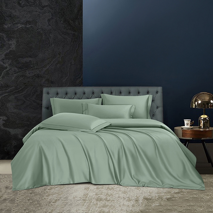 91家纺网 家纺一手货源 找家纺 （总）威克凯丽 2024新款100S净色长绒棉四件套