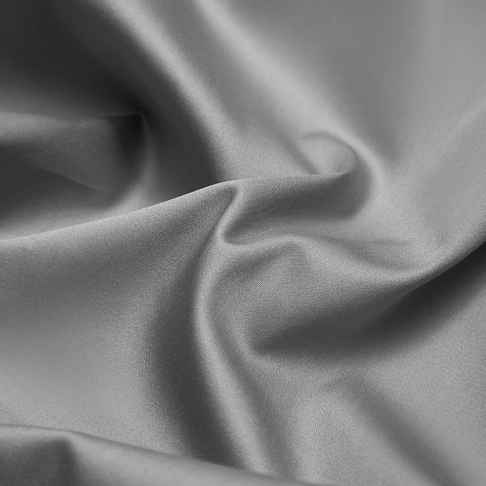 91家纺网 家纺一手货源 找家纺 威克凯丽 2024新款100S净色长绒棉四件套 弥漫灰