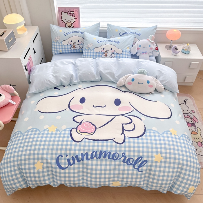 （总）暮思家居 2025新款正版授权三丽鸥大版全棉纯棉数码印花四件套系列-第四批