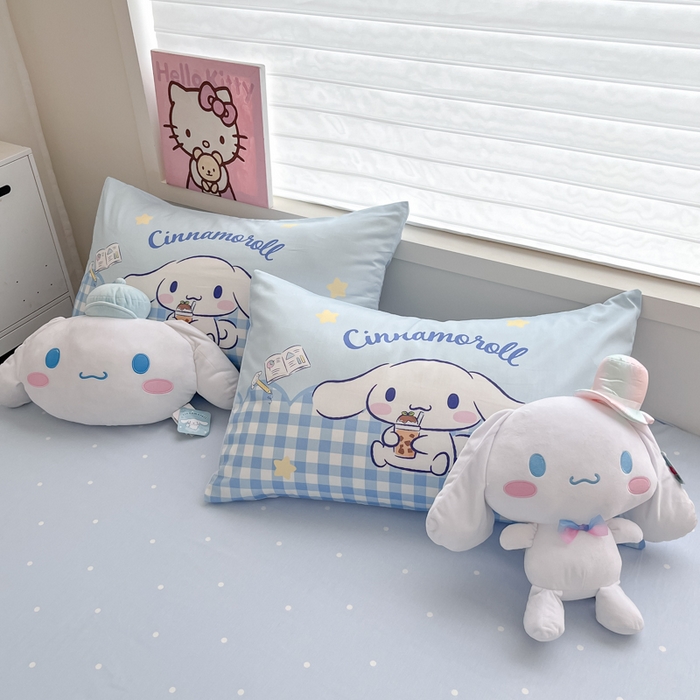 91家纺网 家纺一手货源 找家纺 （总）暮思家居 2025新款正版授权三丽鸥大版全棉纯棉数码印花四件套系列-第四批