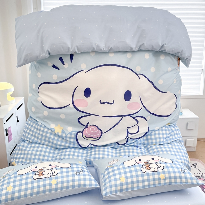 91家纺网 家纺一手货源 找家纺 （总）暮思家居 2025新款正版授权三丽鸥大版全棉纯棉数码印花四件套系列-第四批