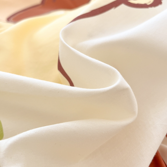 91家纺网 家纺一手货源 找家纺 暮思家居 2025新款正版授权三丽鸥大版全棉纯棉数码印花四件套系列-第四批 大版-奶黄包布丁狗