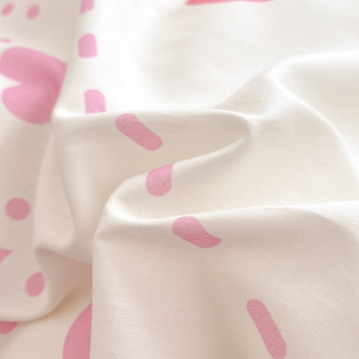 91家纺网 家纺一手货源 找家纺 暮思家居 2025新款正版授权三丽鸥大版全棉纯棉数码印花四件套系列-第四批 大版-奶油KT