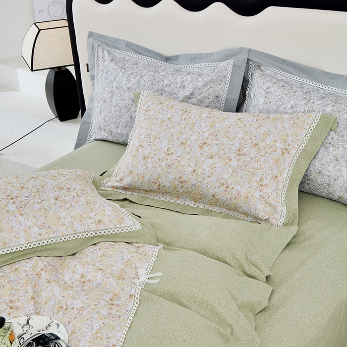 91家纺网 家纺一手货源 找家纺 （总）威克凯丽 2024新款云柔棉磨毛数码印花四件套--星河入梦