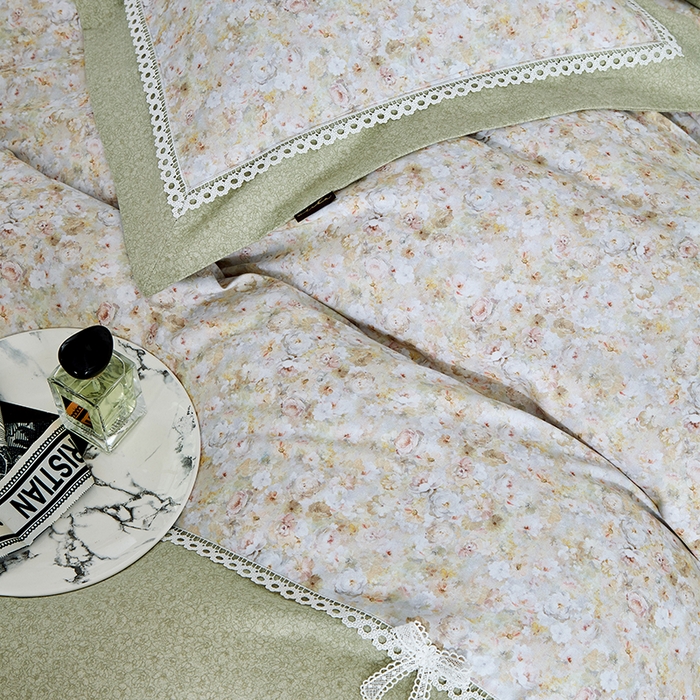 91家纺网 家纺一手货源 找家纺 （总）威克凯丽 2024新款云柔棉磨毛数码印花四件套--星河入梦