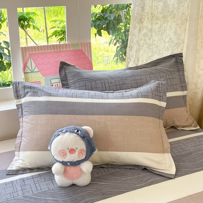 91家纺网 家纺一手货源 找家纺 （总）莱通家纺 2025春夏新款12868纯棉印花单枕套 枕套单件-系列二（商家提供买家秀）