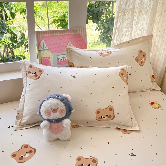 91家纺网 家纺一手货源 找家纺 （总）莱通家纺 2025春夏新款12868纯棉印花单枕套 枕套单件-系列二（商家提供买家秀）