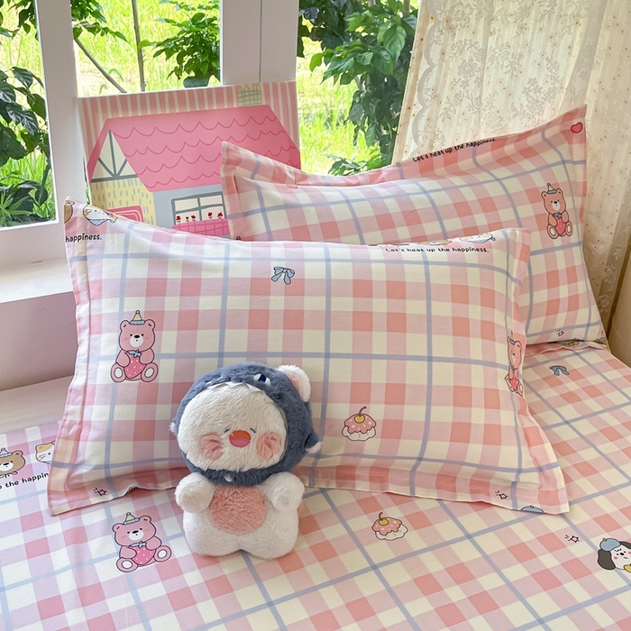 91家纺网 家纺一手货源 找家纺 （总）莱通家纺 2025春夏新款12868纯棉印花单枕套 枕套单件-系列二（商家提供买家秀）