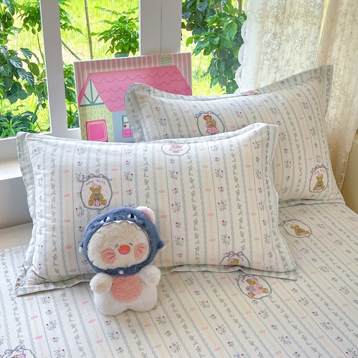 91家纺网 家纺一手货源 找家纺 （总）莱通家纺 2025春夏新款12868纯棉印花单枕套 枕套单件-系列二（商家提供买家秀）