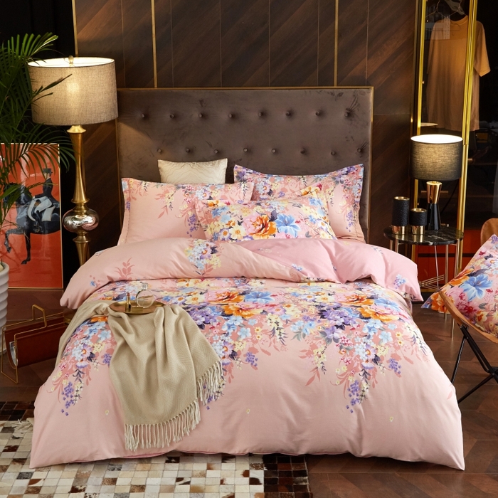 91家纺网 家纺一手货源 找家纺 （总）威克凯丽 2024新款全棉活性磨毛四件套