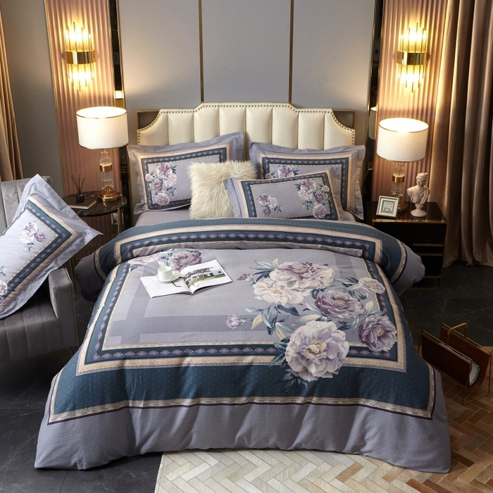 91家纺网 家纺一手货源 找家纺 （总）威克凯丽 2024新款全棉活性磨毛四件套