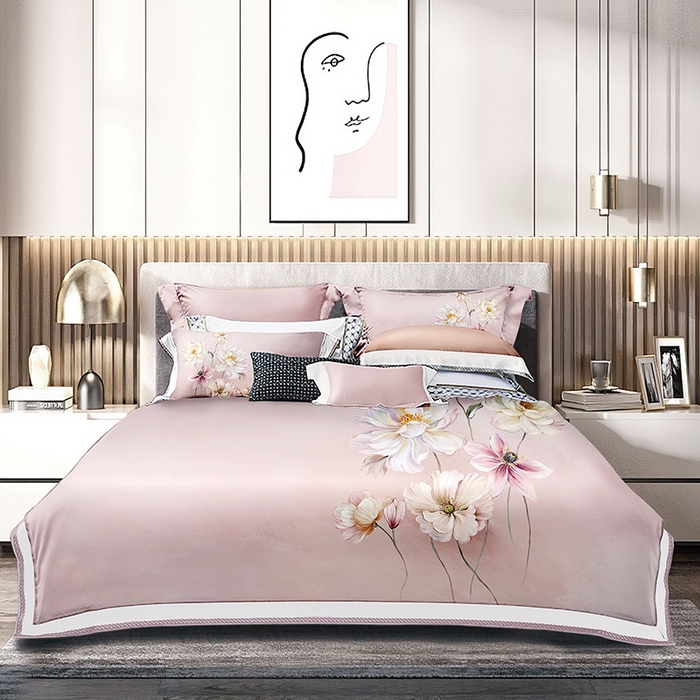 91家纺网 家纺一手货源 找家纺 （总）威克凯丽 2024新款全棉活性磨毛四件套