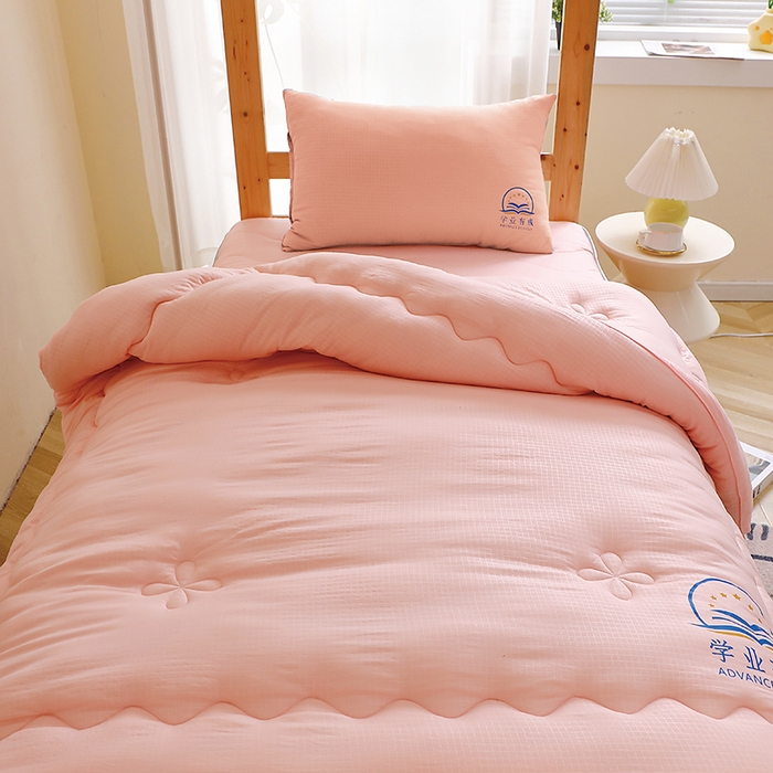 91家纺网 家纺一手货源 找家纺 鸿橡源 2025新款枕头枕芯 粉色