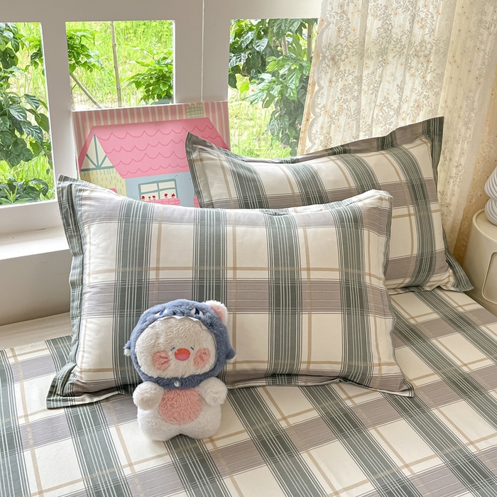 莱通家纺 2025春夏新款12868纯棉印花单枕套 枕套单件-系列二（商家提供买家秀） 新格拉