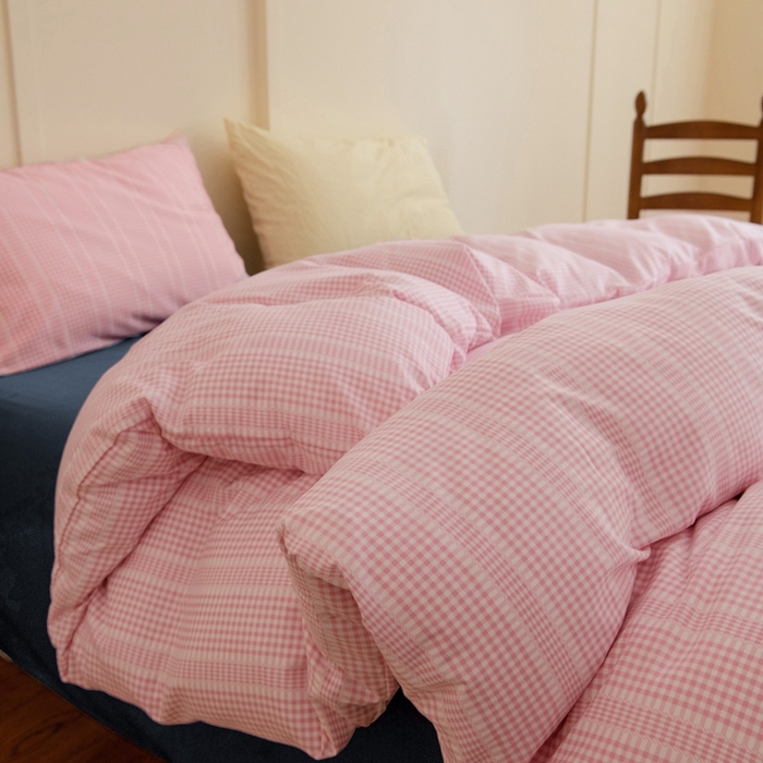 91家纺网 家纺一手货源 找家纺 尤米 2025新款亲肤舒适混搭ins风四件套系列 白茶茉莉