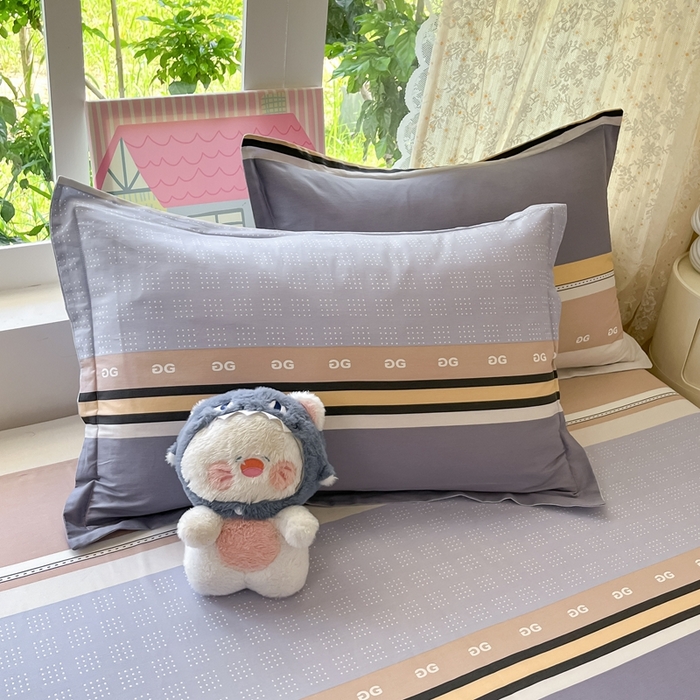 莱通家纺 2025春夏新款12868纯棉印花单枕套 枕套单件-系列二（商家提供买家秀） 正交暮色