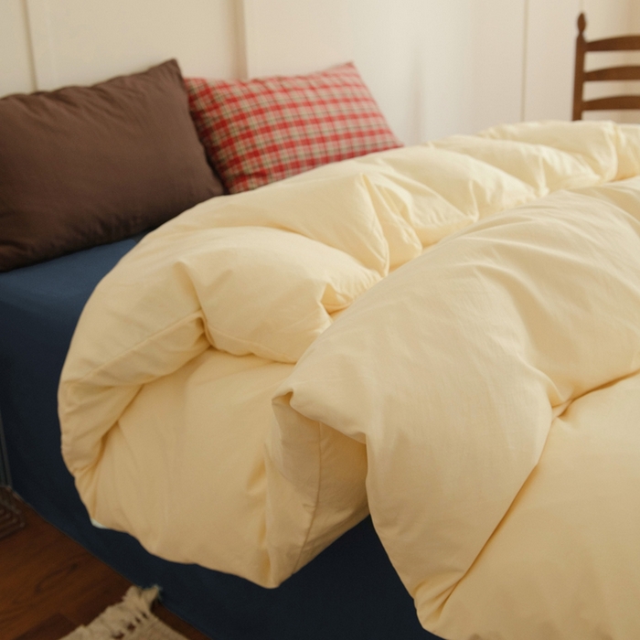 91家纺网 家纺一手货源 找家纺 尤米 2025新款亲肤舒适混搭ins风四件套系列 芝芝厚乳