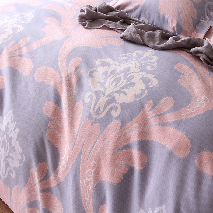 91家纺网 家纺一手货源 找家纺 威克凯丽 2024新款全棉活性磨毛四件套 蜜恋