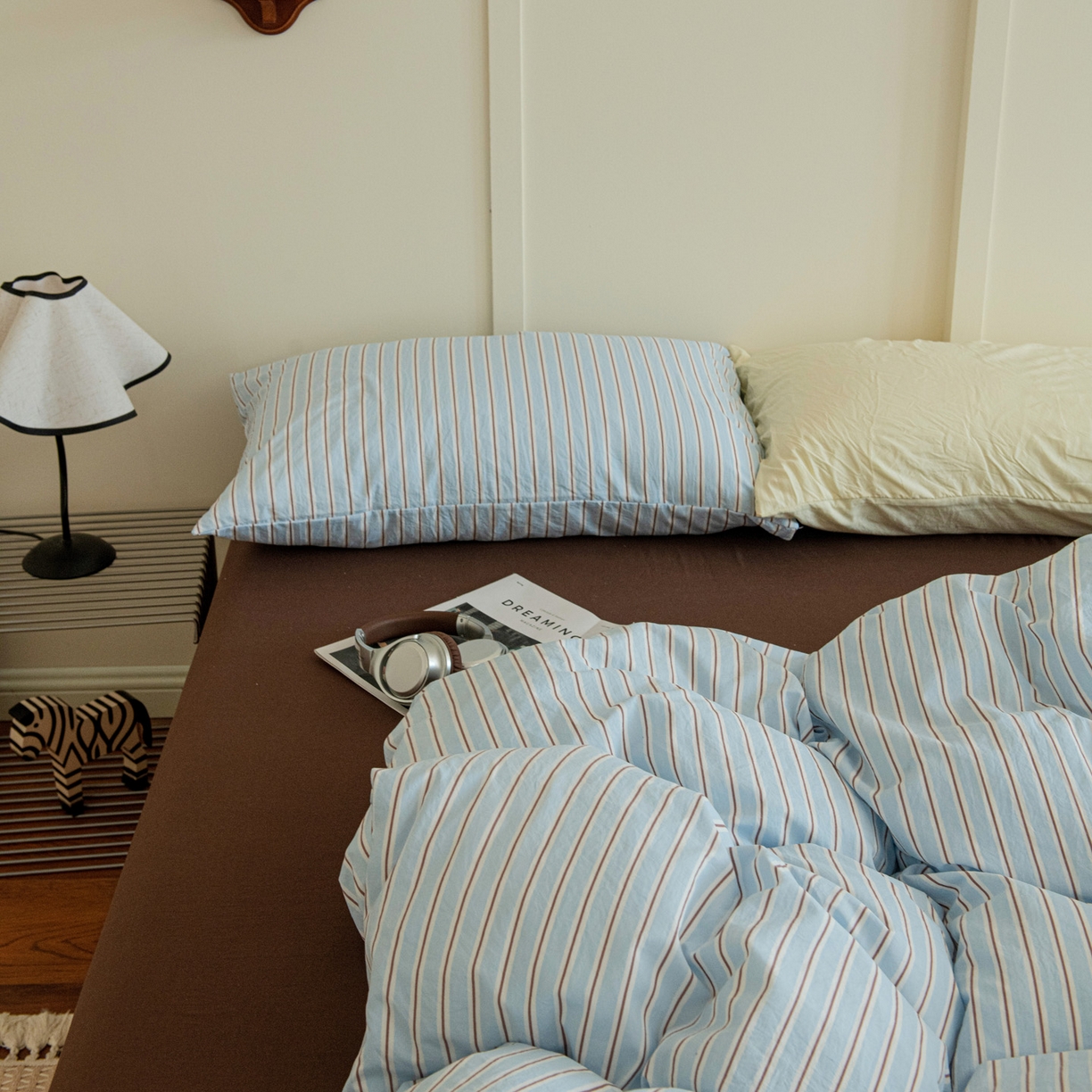 91家纺网 家纺一手货源 找家纺 （总）尤米 2025新款亲肤舒适混搭ins风四件套系列