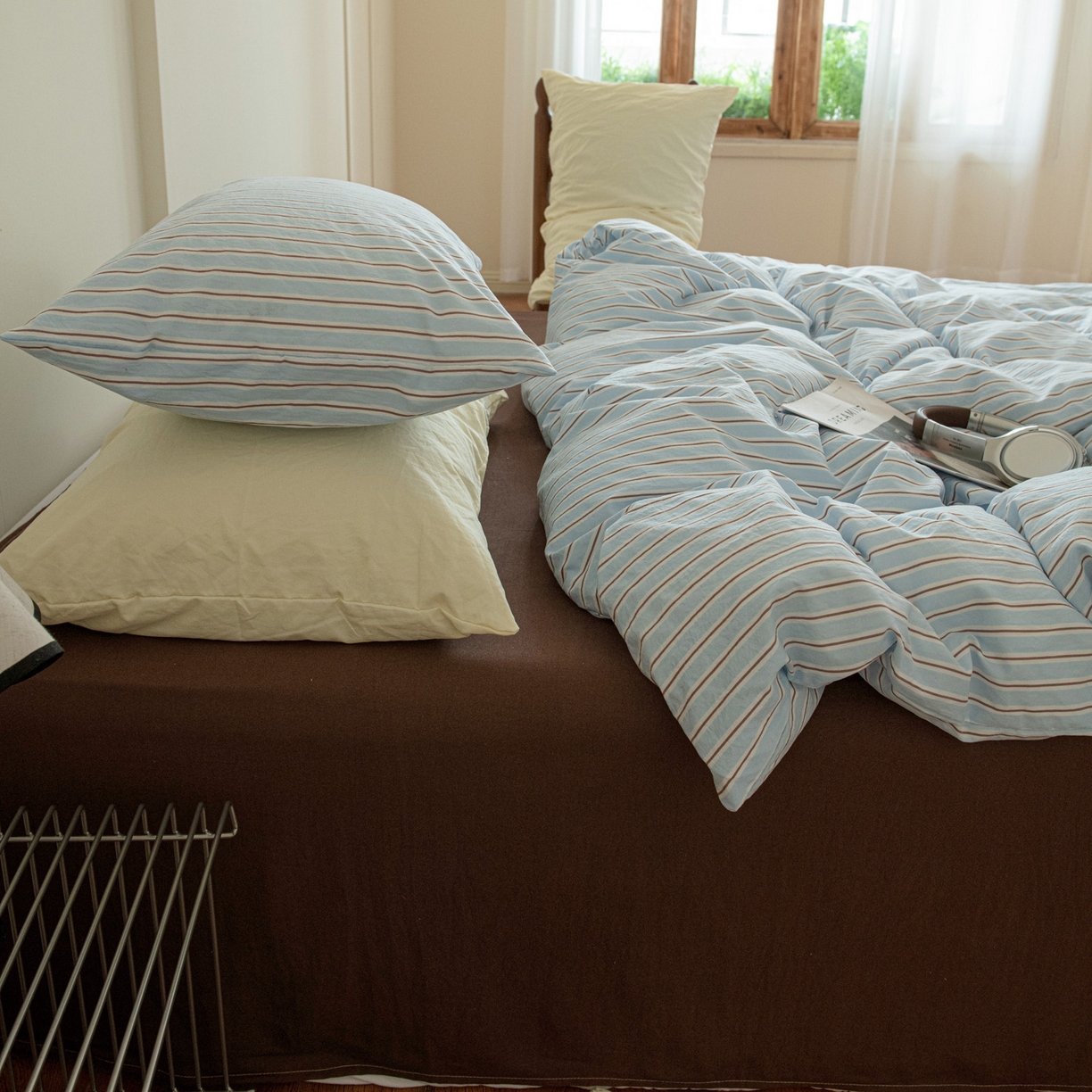 91家纺网 家纺一手货源 找家纺 （总）尤米 2025新款亲肤舒适混搭ins风四件套系列