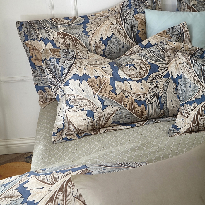 91家纺网 家纺一手货源 找家纺 威克凯丽 2024新款全棉活性磨毛四件套 纳罗德