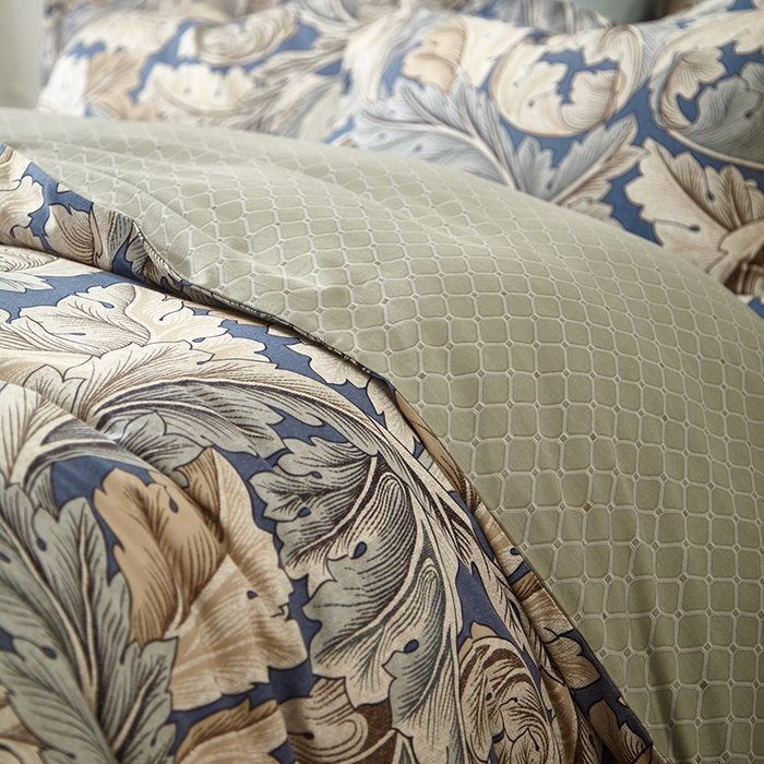 91家纺网 家纺一手货源 找家纺 威克凯丽 2024新款全棉活性磨毛四件套 纳罗德