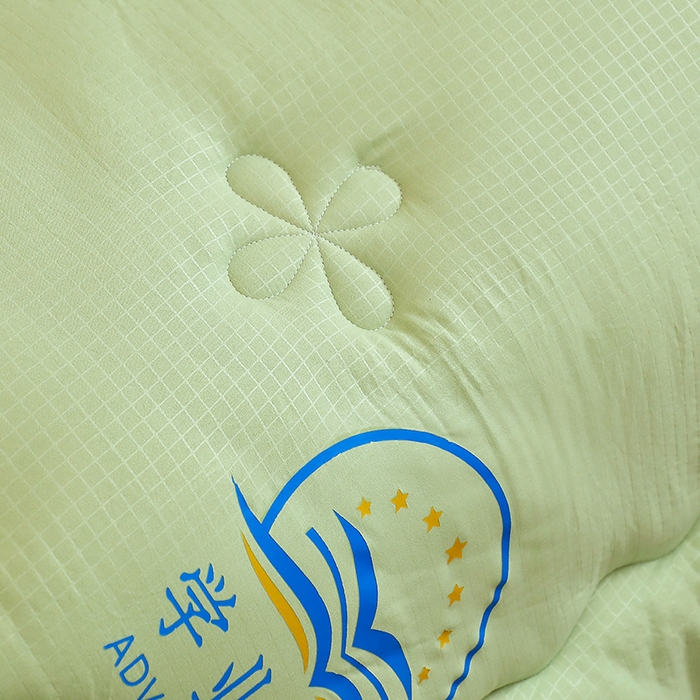 91家纺网 家纺一手货源 找家纺 鸿橡源 2025新款枕头枕芯 绿色