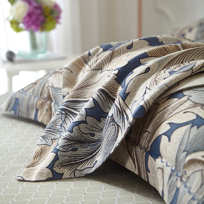 91家纺网 家纺一手货源 找家纺 威克凯丽 2024新款全棉活性磨毛四件套 纳罗德