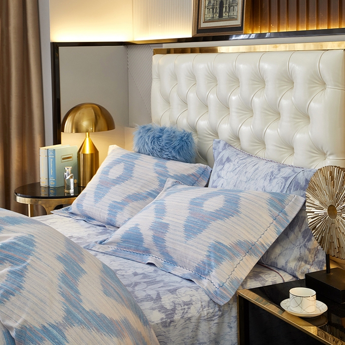 91家纺网 家纺一手货源 找家纺 威克凯丽 2024新款全棉活性磨毛四件套 诺特