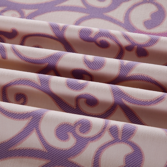 91家纺网 家纺一手货源 找家纺 威克凯丽 2024新款全棉活性磨毛四件套 柔汐