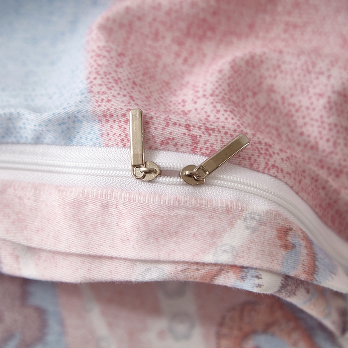 91家纺网 家纺一手货源 找家纺 威克凯丽 2024新款全棉活性磨毛四件套 瑟琳娜（紫）