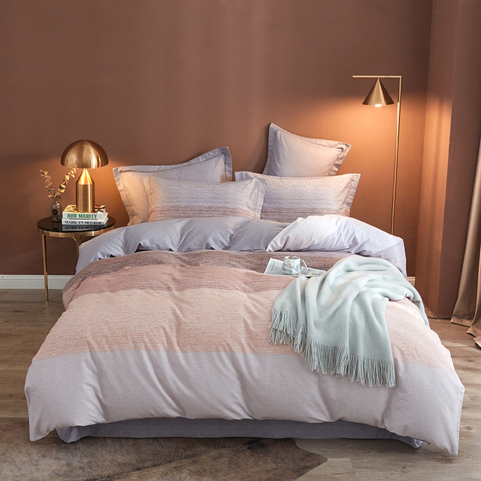 威克凯丽 2024新款全棉活性磨毛四件套 瑟缇