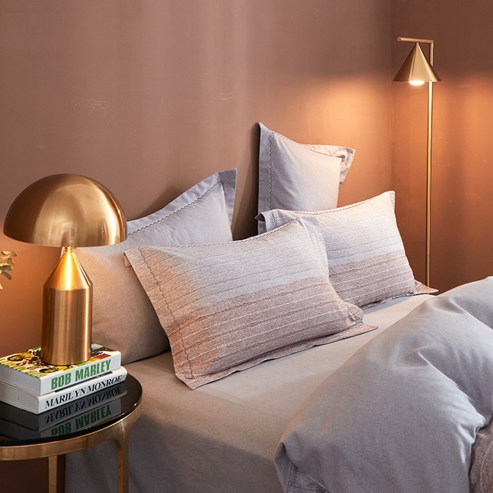 91家纺网 家纺一手货源 找家纺 威克凯丽 2024新款全棉活性磨毛四件套 瑟缇