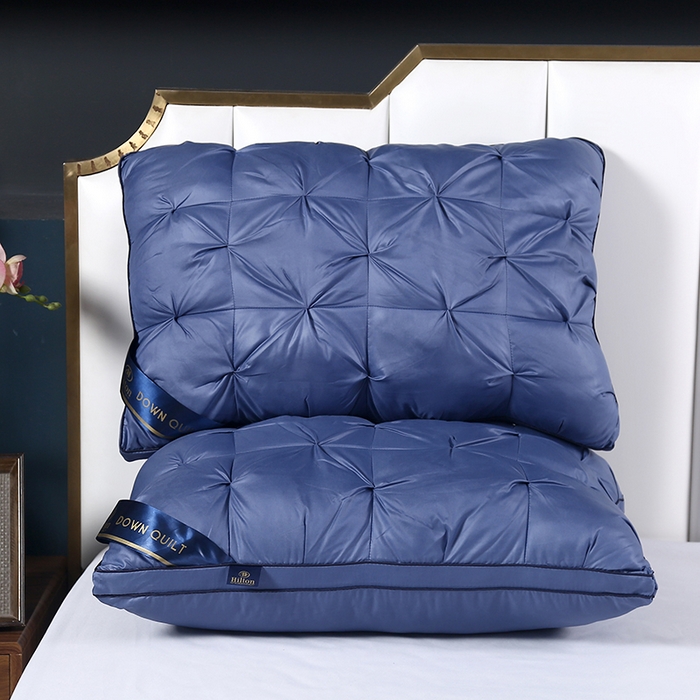 91家纺网 家纺一手货源 找家纺 （总）圣之寐 2025新款扭花磨毛羽丝绒枕头枕芯