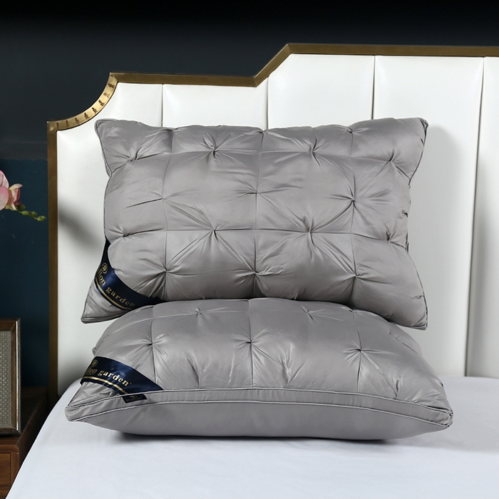 91家纺网 家纺一手货源 找家纺 （总）圣之寐 2025新款扭花磨毛羽丝绒枕头枕芯